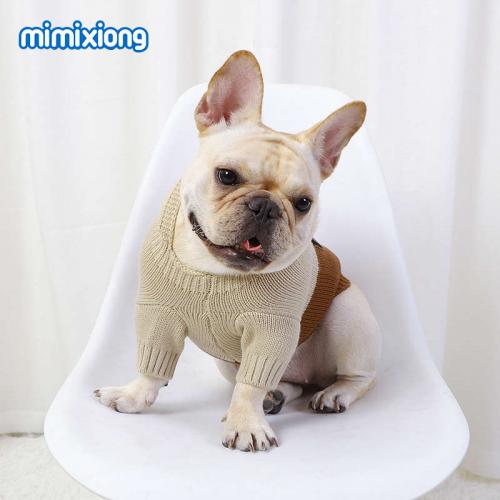 I Love Dad Hooded Dog Sweater